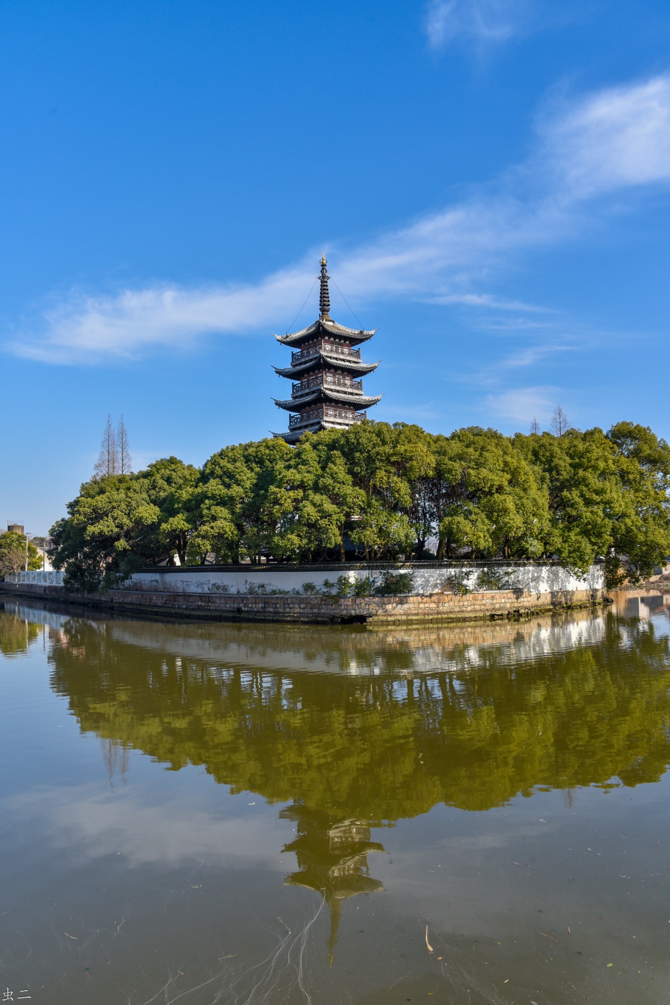 上海青浦 万寿塔 古塔巡礼系列之404,青浦旅游攻略 - 马蜂窝
