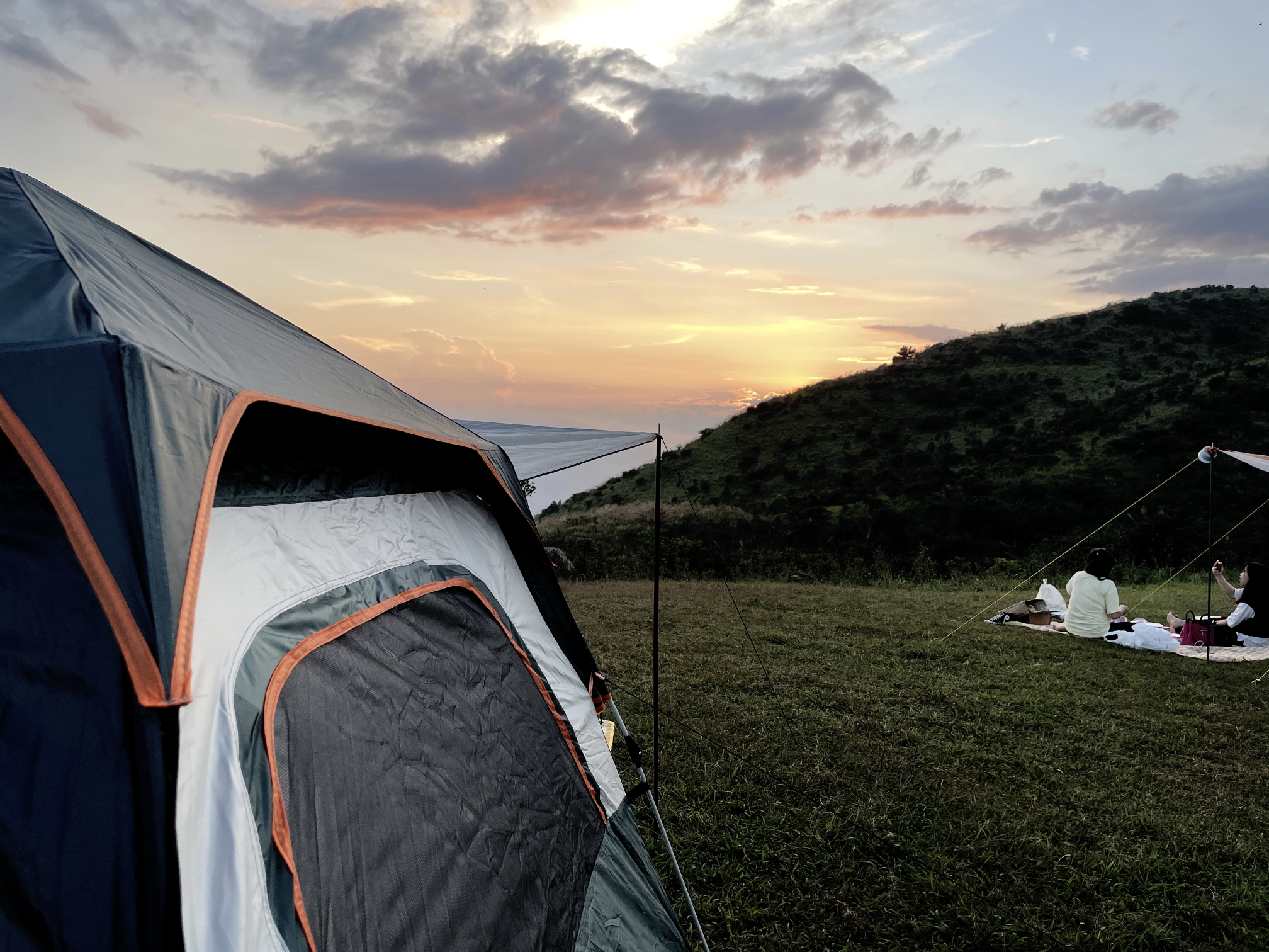 绝美潮州凤凰山露营