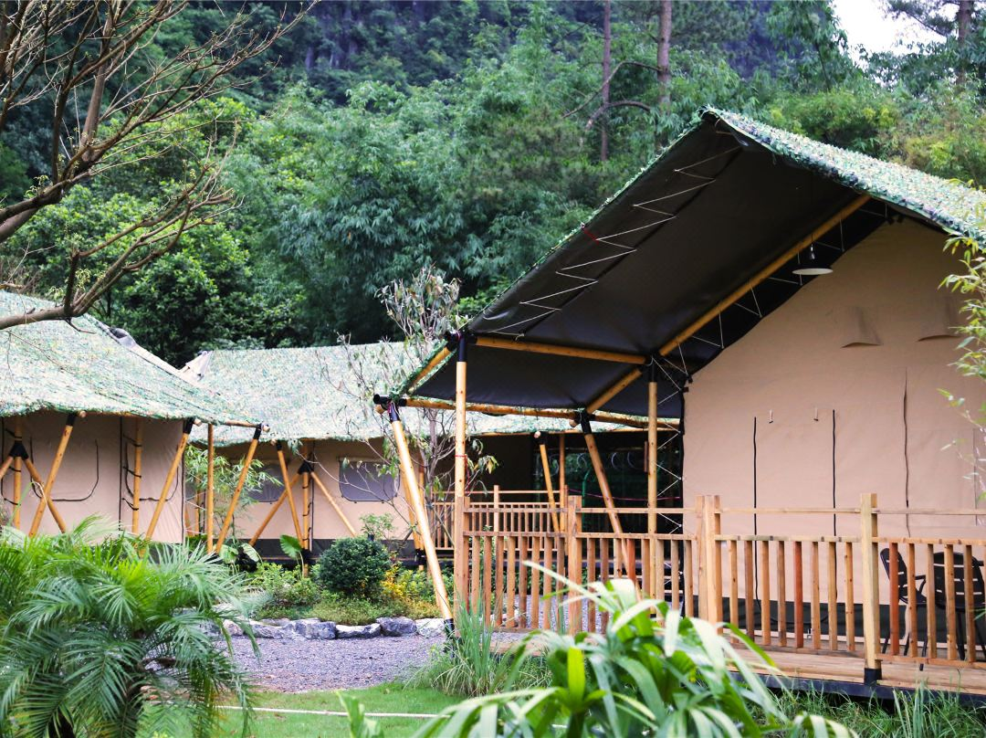 【凡境说民宿】位置西溪子桂院位于桃花湖核心位置,返古风融合简约派