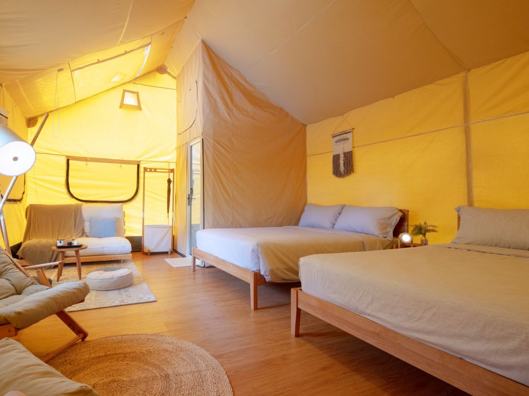 【凡境说民宿】位置西溪子桂院位于桃花湖核心位置,返古风融合简约派