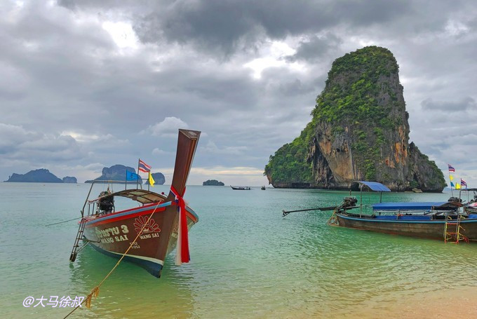 泰国甲米.莱利海滩