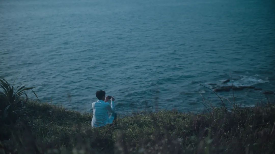 崖壁上长满了仙人掌,与大海近乎垂直的坡度让人心生敬畏,可是又免不了