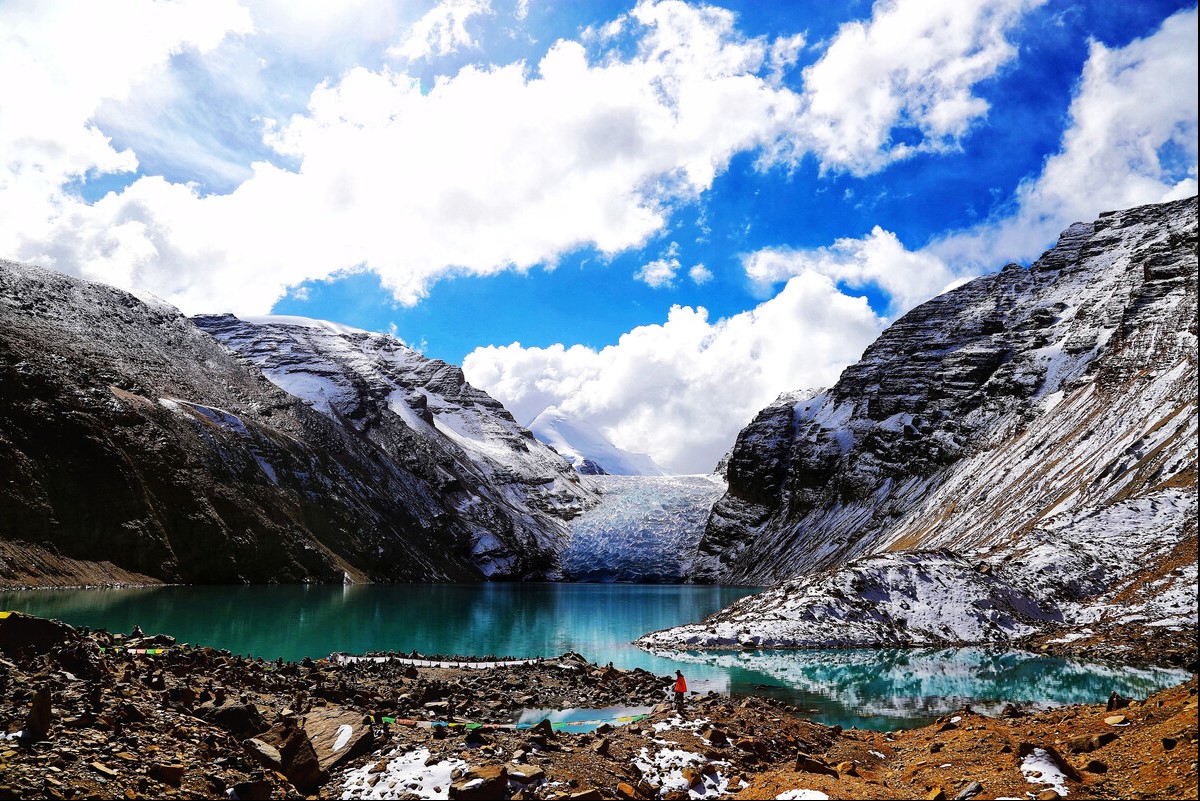 曲登尼玛冰川_游记