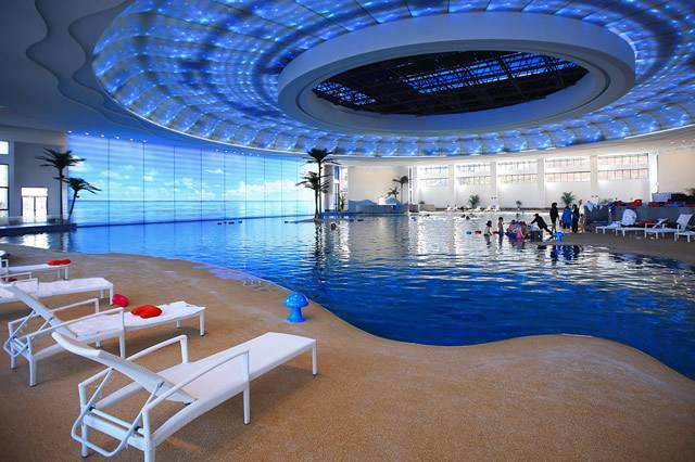 宜春樟树古海景区电子票地下千米的深层古海精卤盐晶动感spa养生会馆