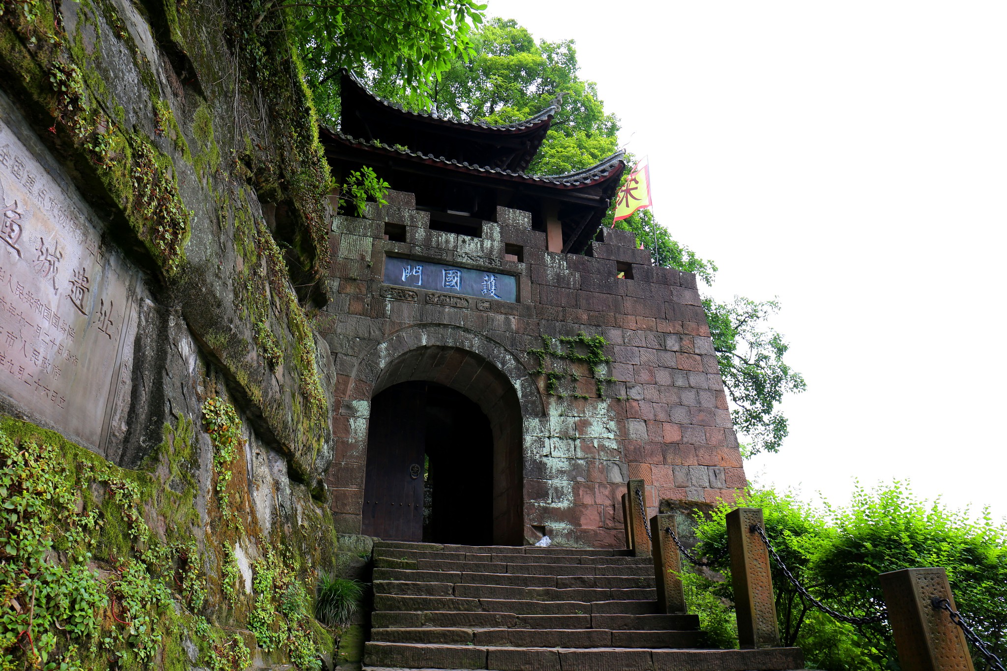 却是一个地方影响了一场战役,以至于有改变了欧洲历史之说,合川钓鱼城