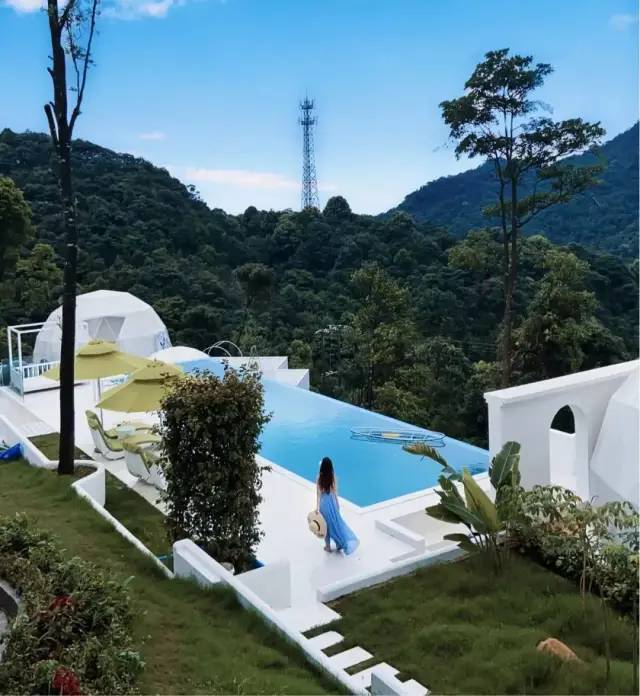 惠州南昆山因爱而生云中城堡式民宿悬崖泳池丨云侣堡