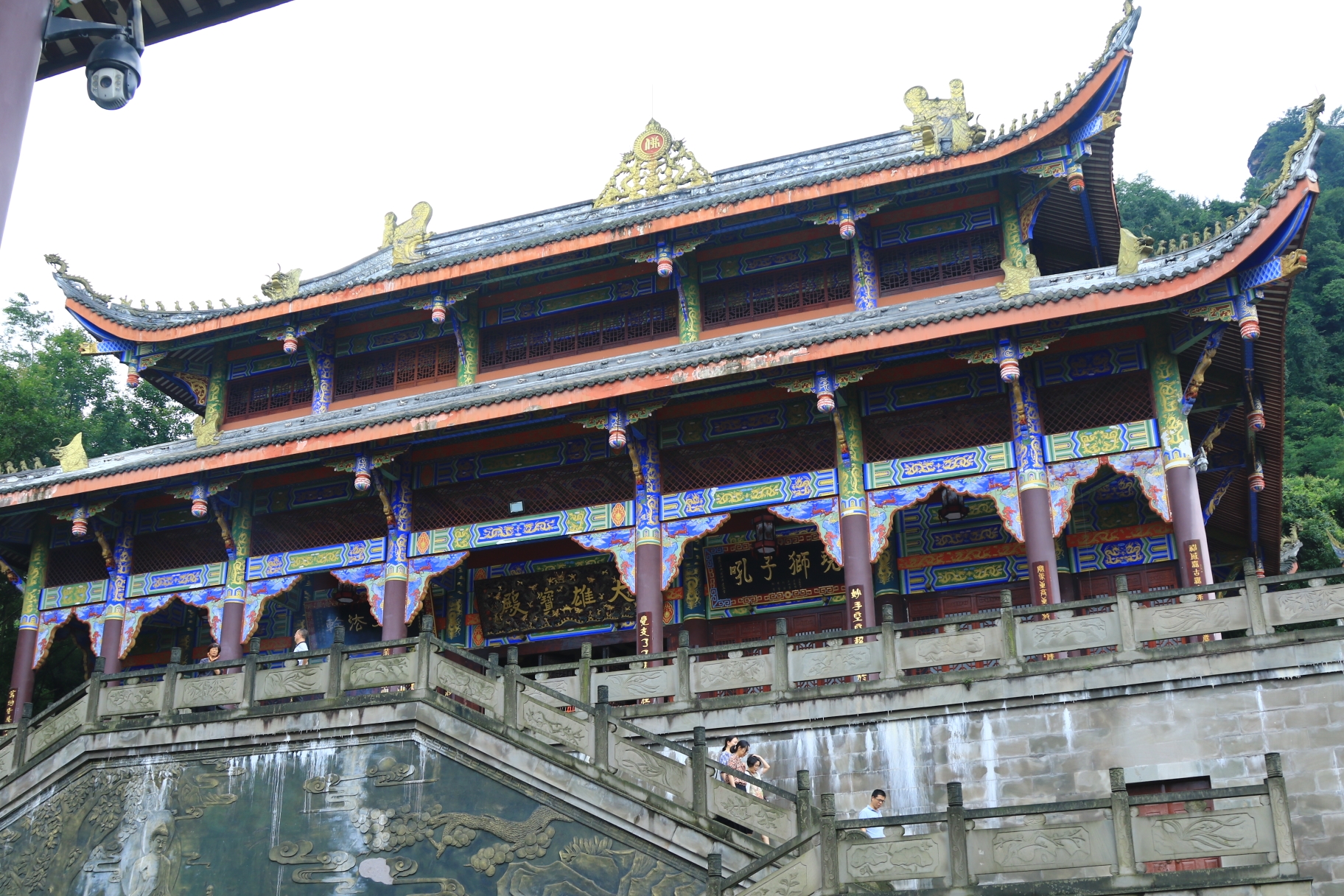 游綦江的高庙坝古剑山有感