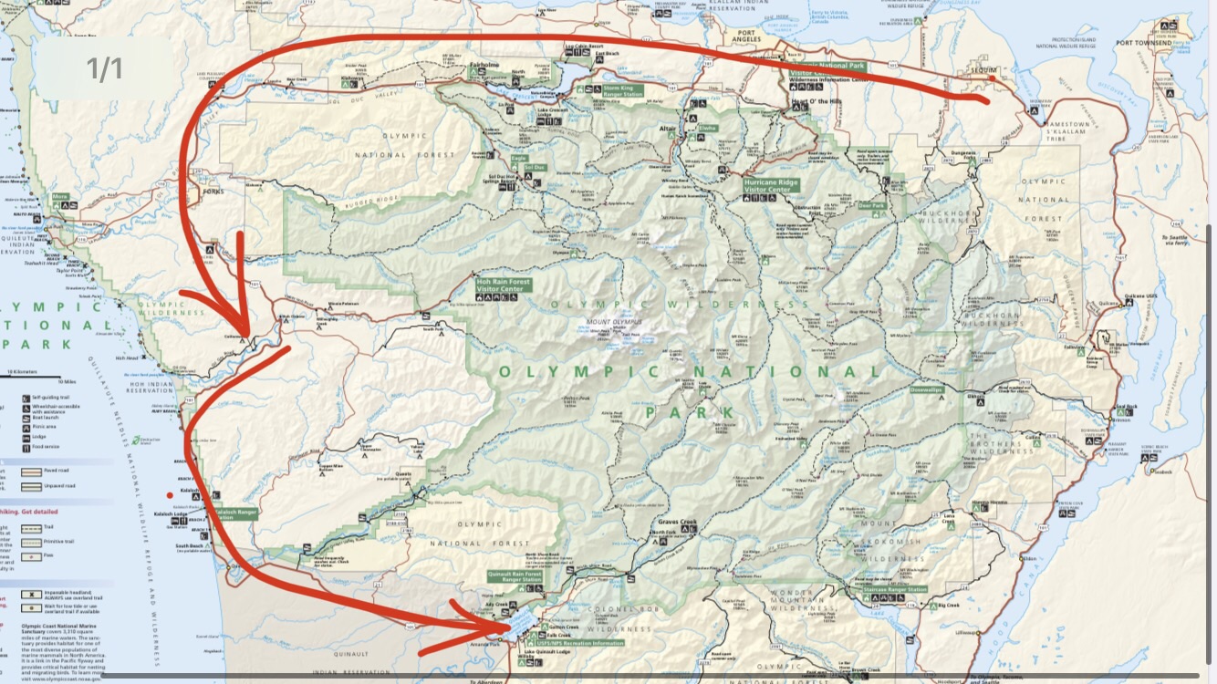 华盛顿州-奥林匹克国家公园Olympic National Park - 蚂蜂窝