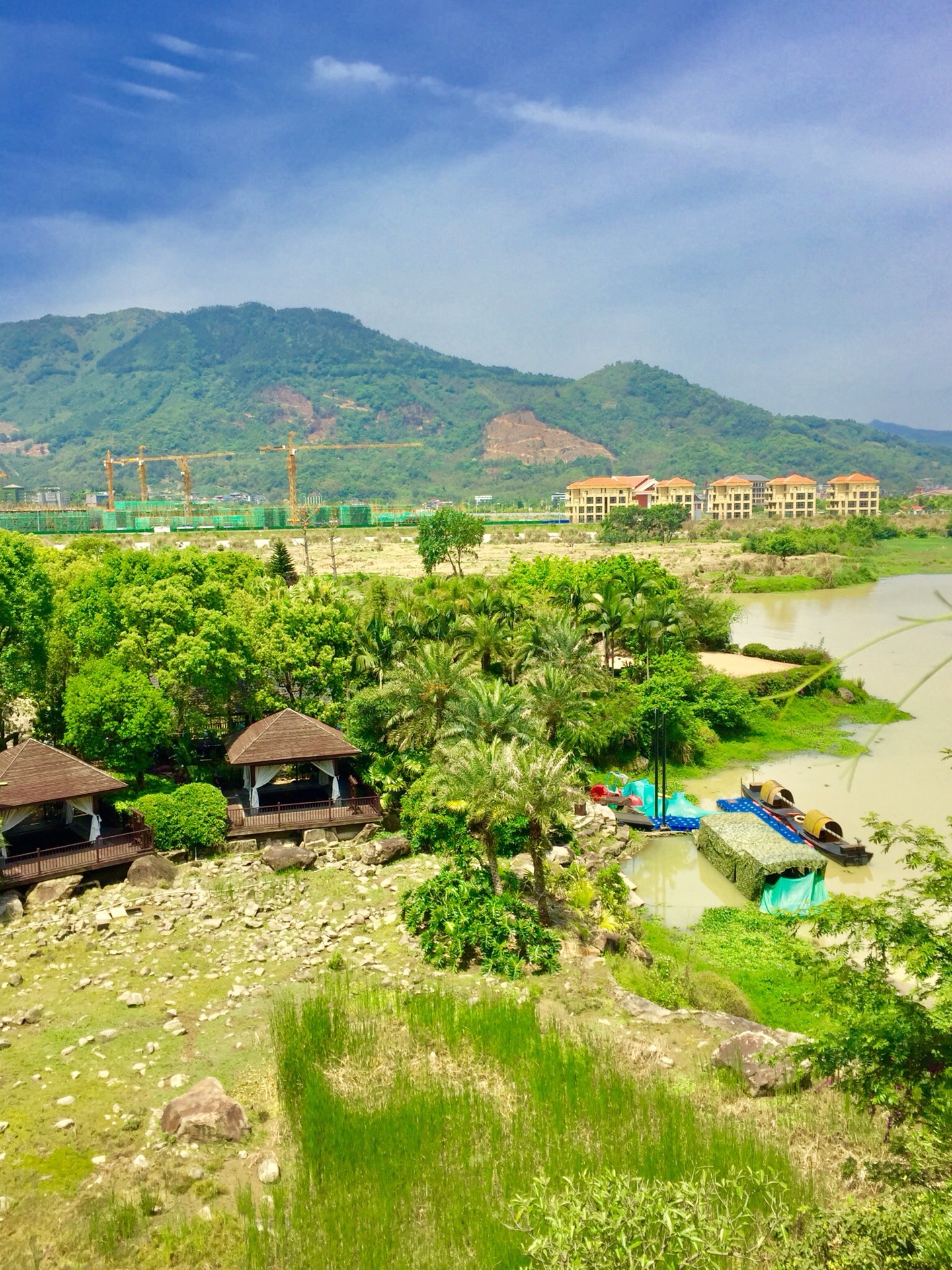 春色迷人,遠看近看皆風景的福州溪山溫泉度假村,福州旅遊攻略 - 馬