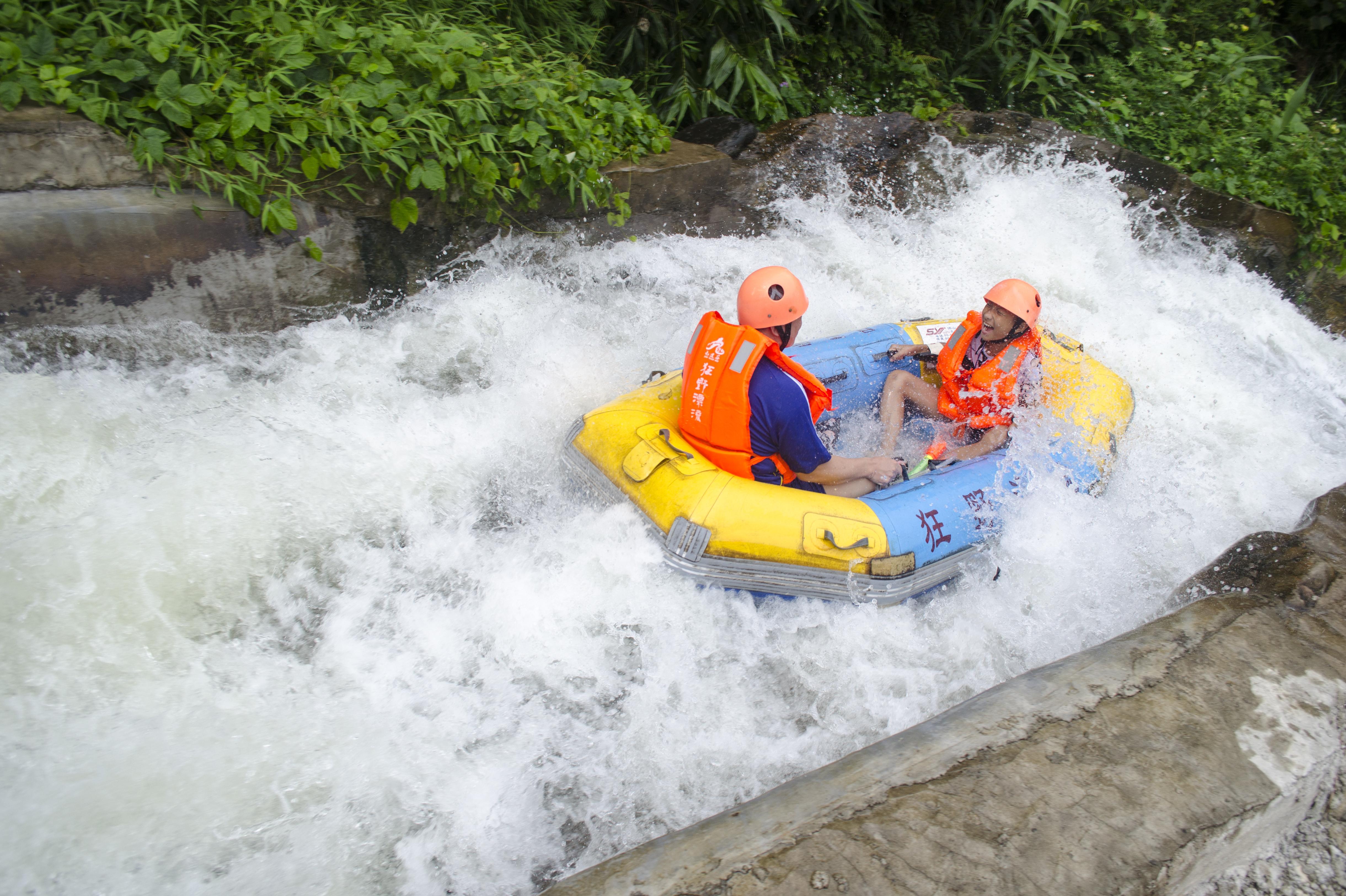 九道谷风景区狂野漂流产品全新升级,新河道,新环境全新来袭,全程漂流