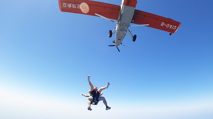 广东云浮罗定跳伞广东广州深圳周边高空跳伞4000米自由落体uspa认证