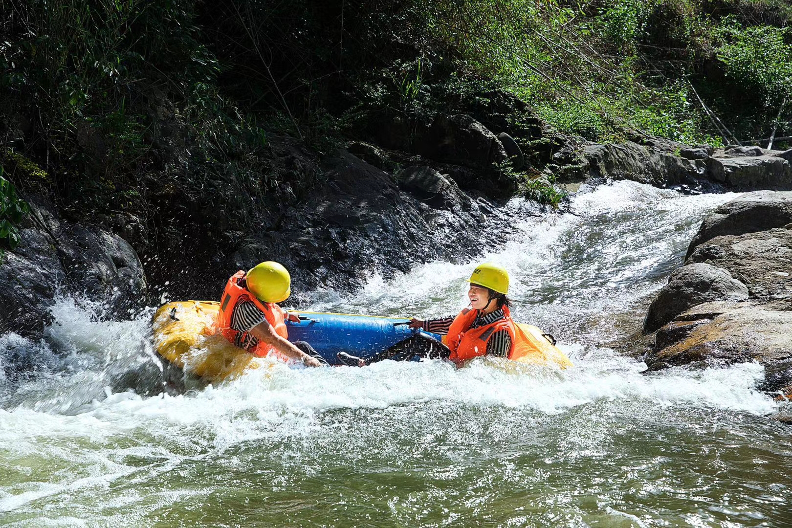 富阳青龙峡漂流门票/水上乐园(电子票/售票窗口取票/团队更优惠)