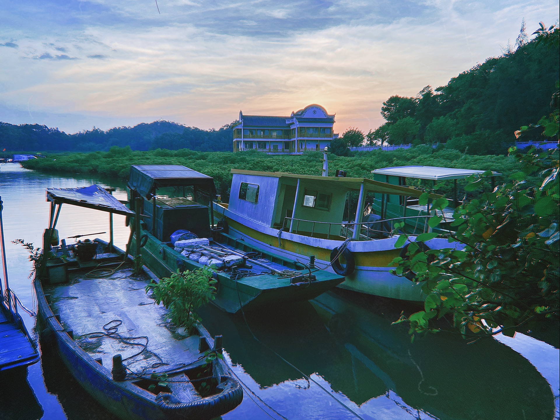 打卡钦州港仙岛公园,红树林夕阳海景