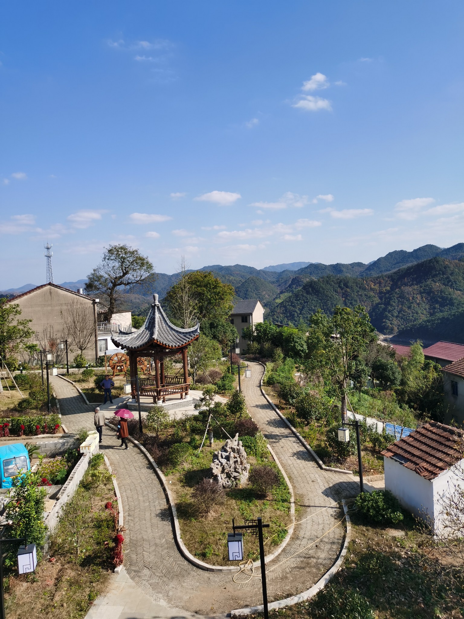 颇具规模的农家乐旅游景点—天台后岸村之行