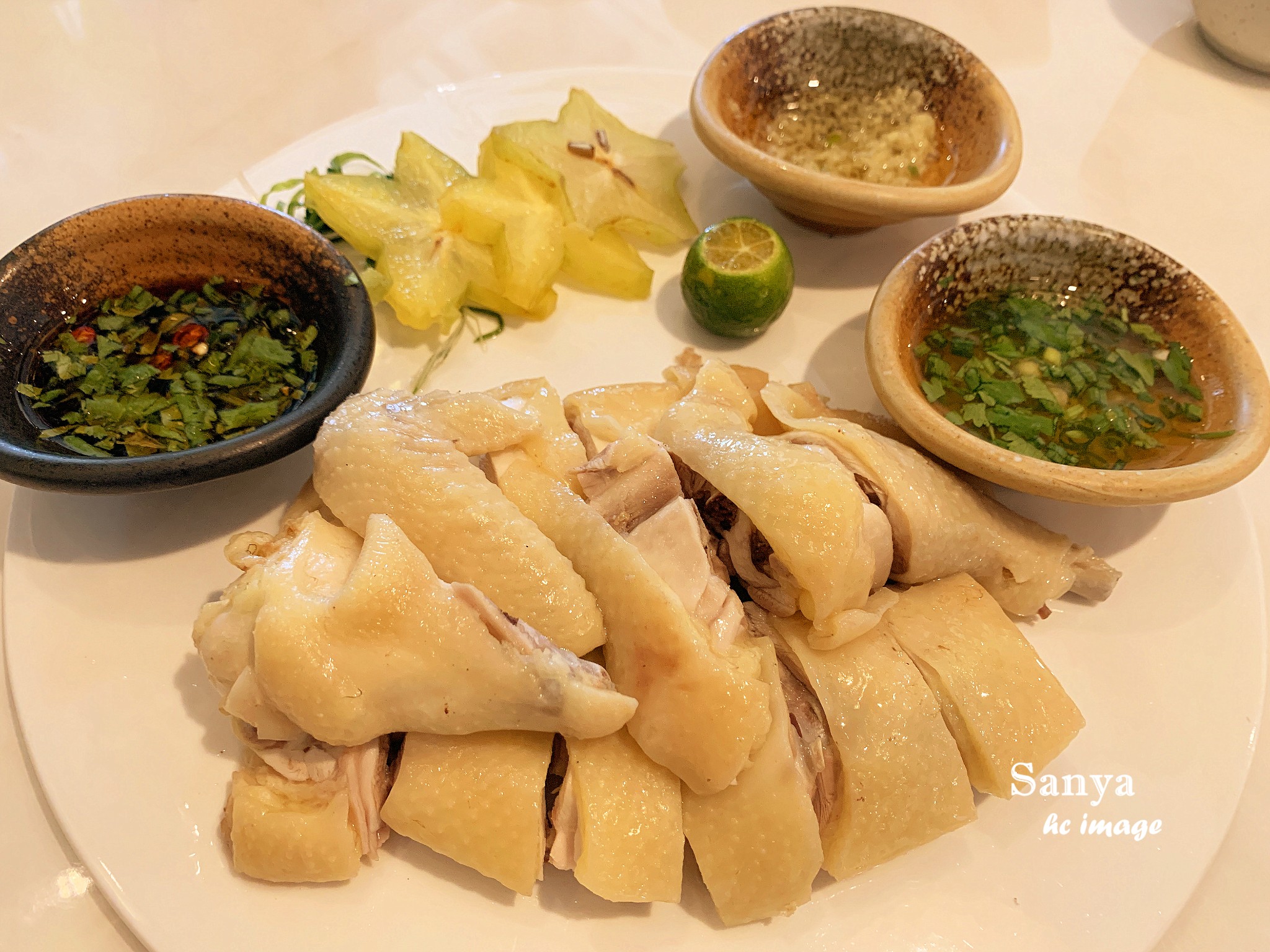 茶与海南鸡饭(亚龙湾)