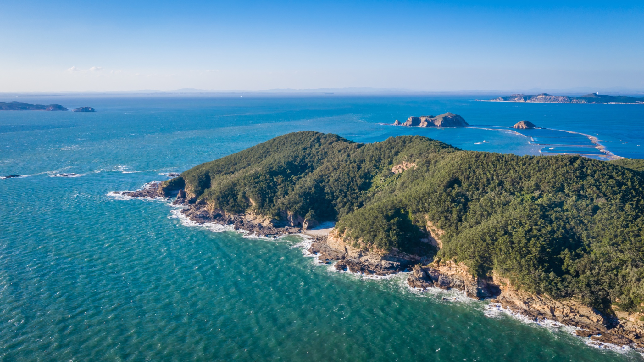 在大连长海的群岛间找到属于我的海洋天堂