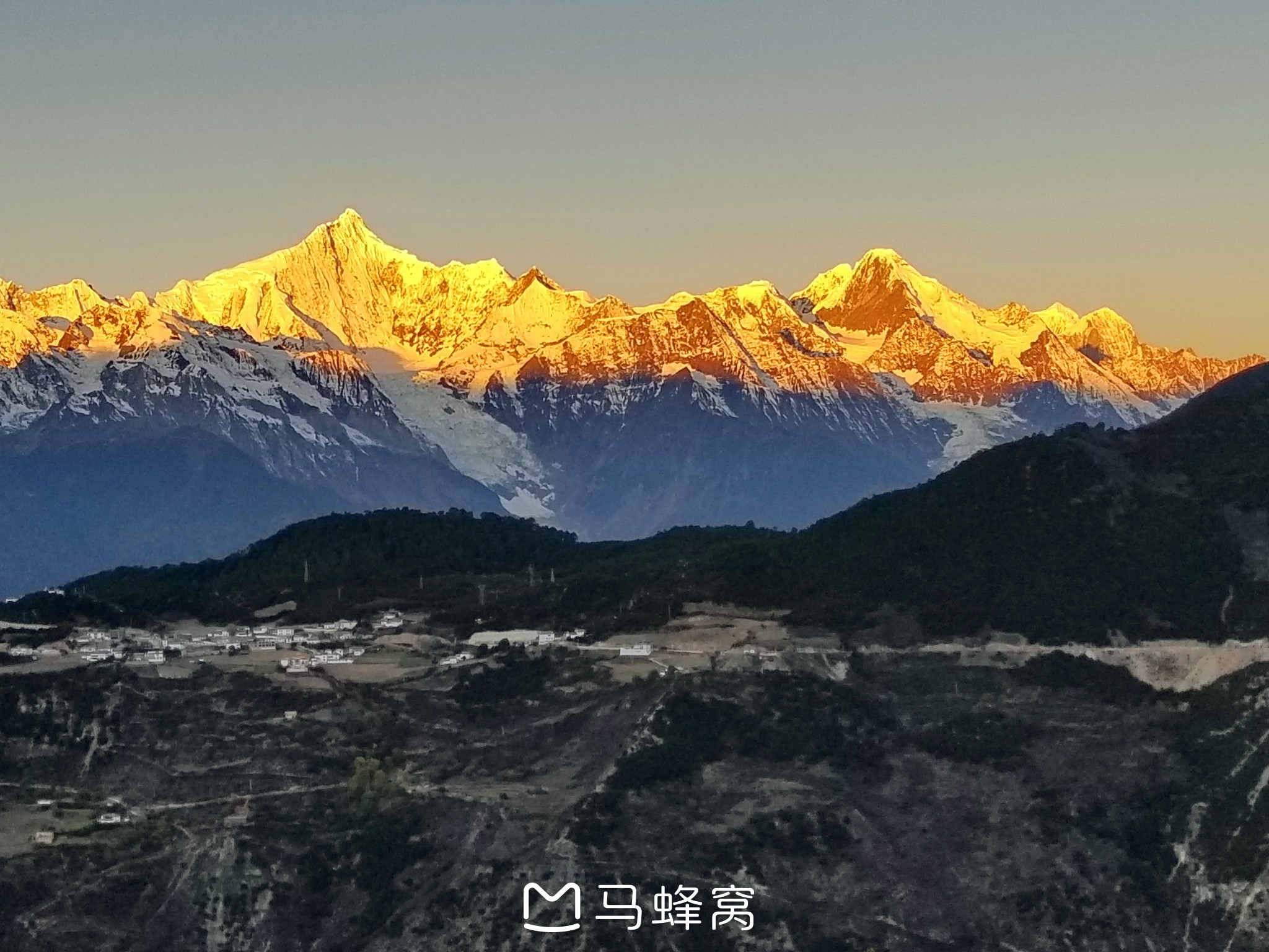 2020年11月跟团云南游 (三):观梅里雪山日出日.