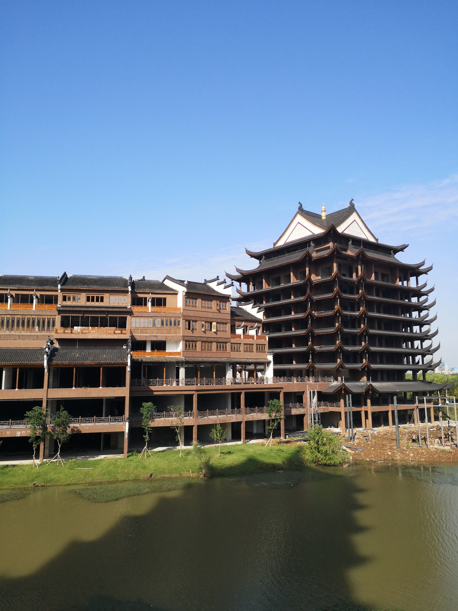 喜迎双节不负韶华赴湖州南浔月亮湾广场南太湖古镇走起②湖州月亮湾