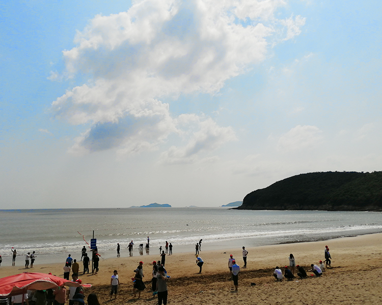 浙江寧波象山中國漁村石浦古鎮東旦沙灘靜謐之旅