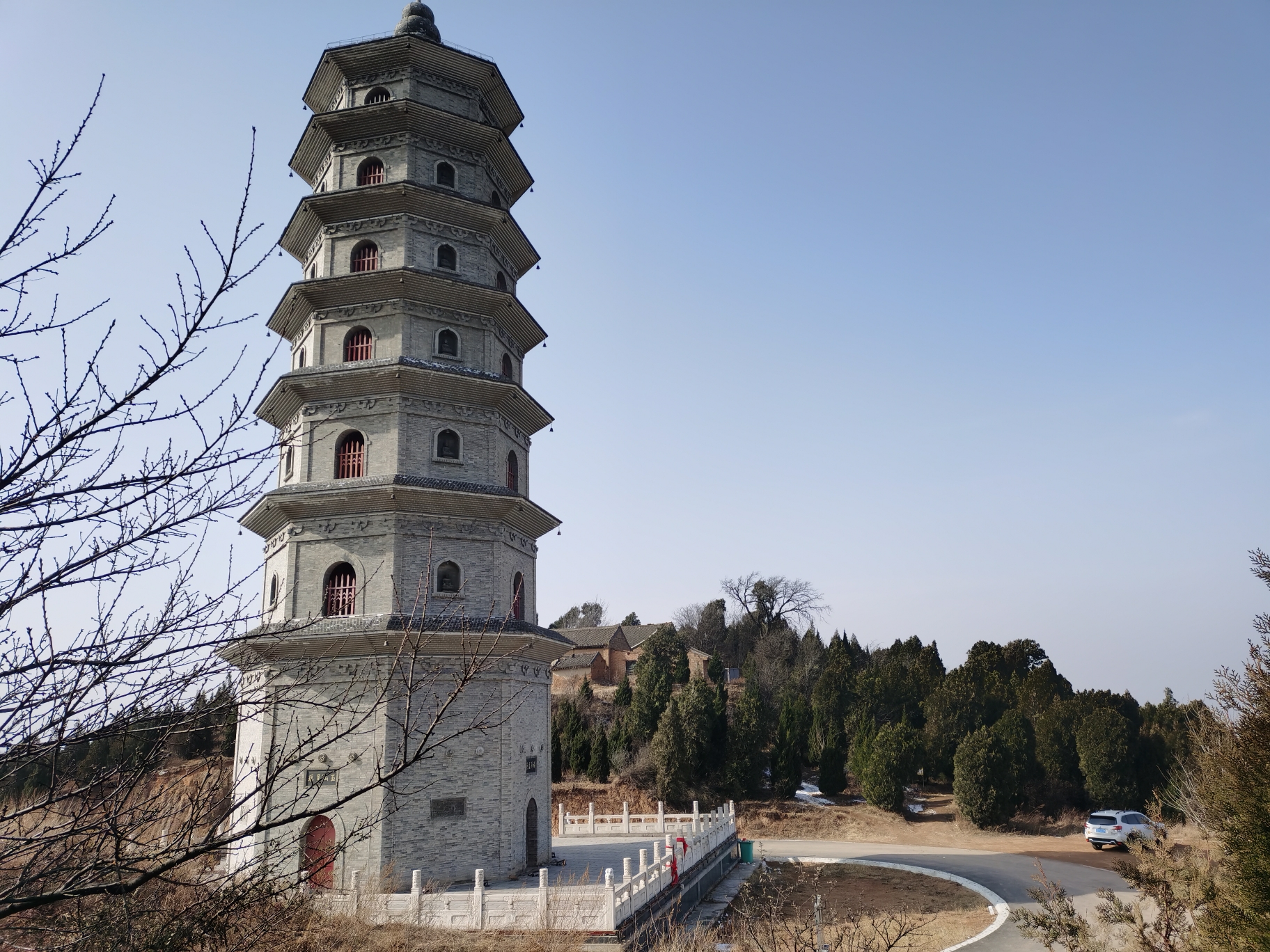 祝国寺文峰塔图片