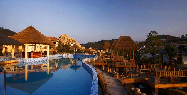 私家定制西安终南山4晚5日终南山脉楼观福地迎财神泡星空道温泉源自