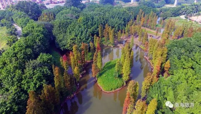 拾贰季生态岛位于佛山市南海区狮岭东沙村(三水城区沙头基围),交通