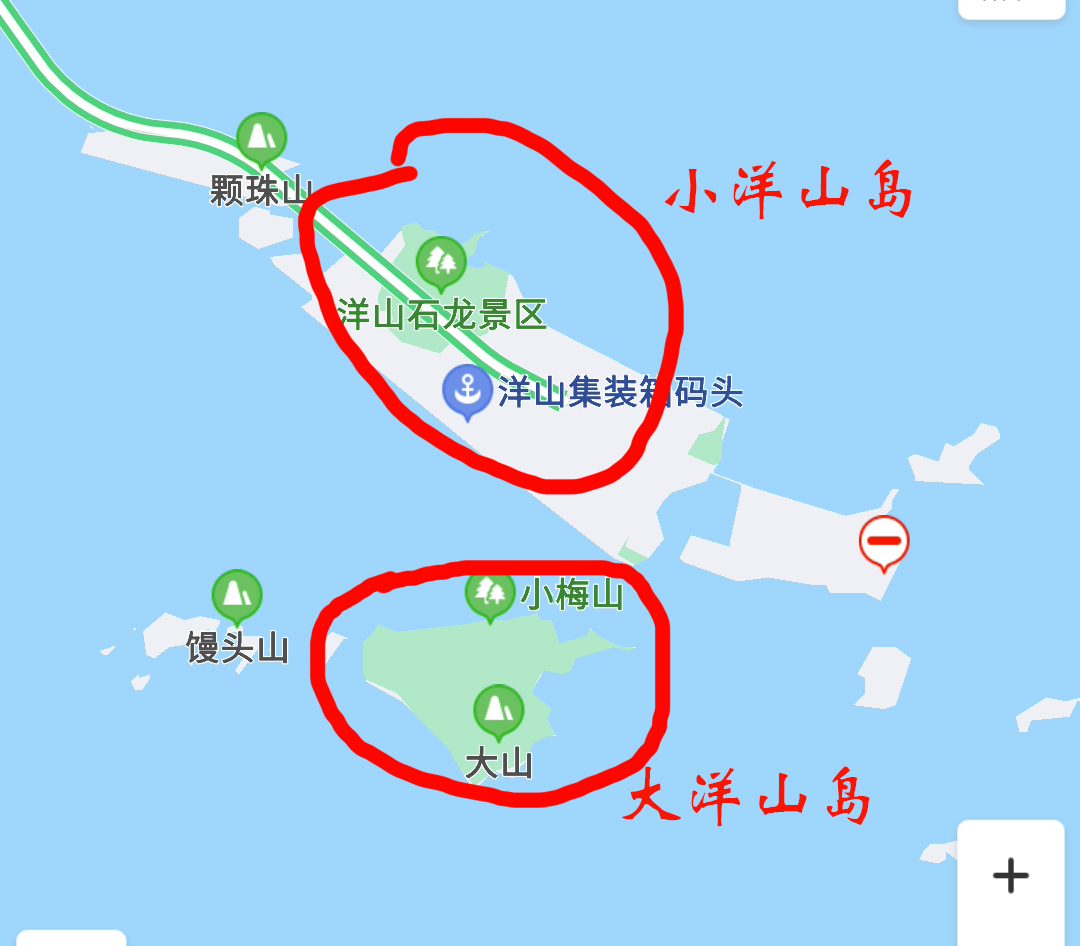 舟山地图 风景图片