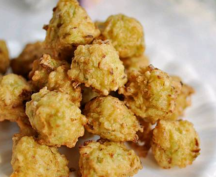 年味庐江舌尖上的年味特色美食炸糯米圆子