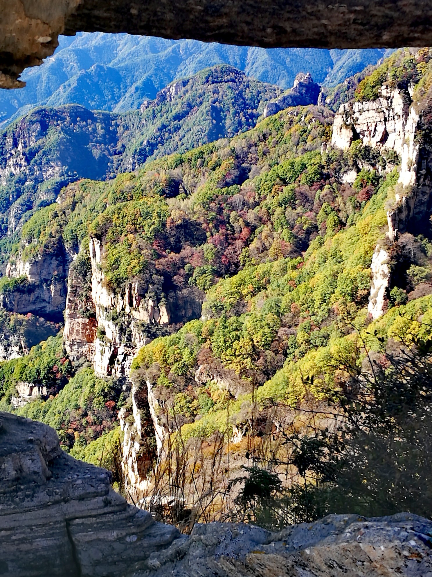 行走阜平歪头山