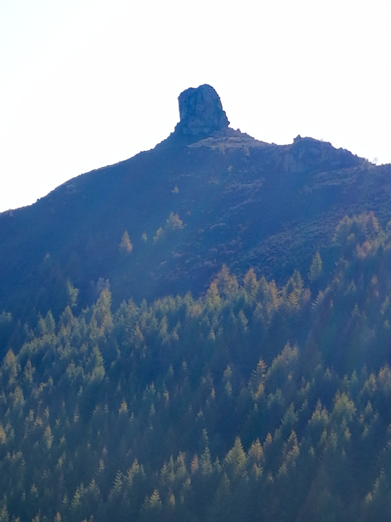 行走阜平歪头山