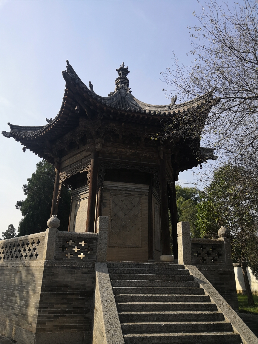 【忻州图片】元好问墓,忻州古城,西河头地道战遗址——2020十一游图片