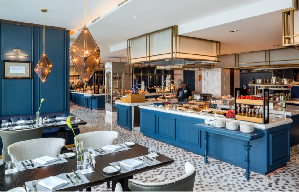 罗浮宫索菲特酒店2天1晚豪华房现代风格1晚双人自助早餐58层法国餐厅