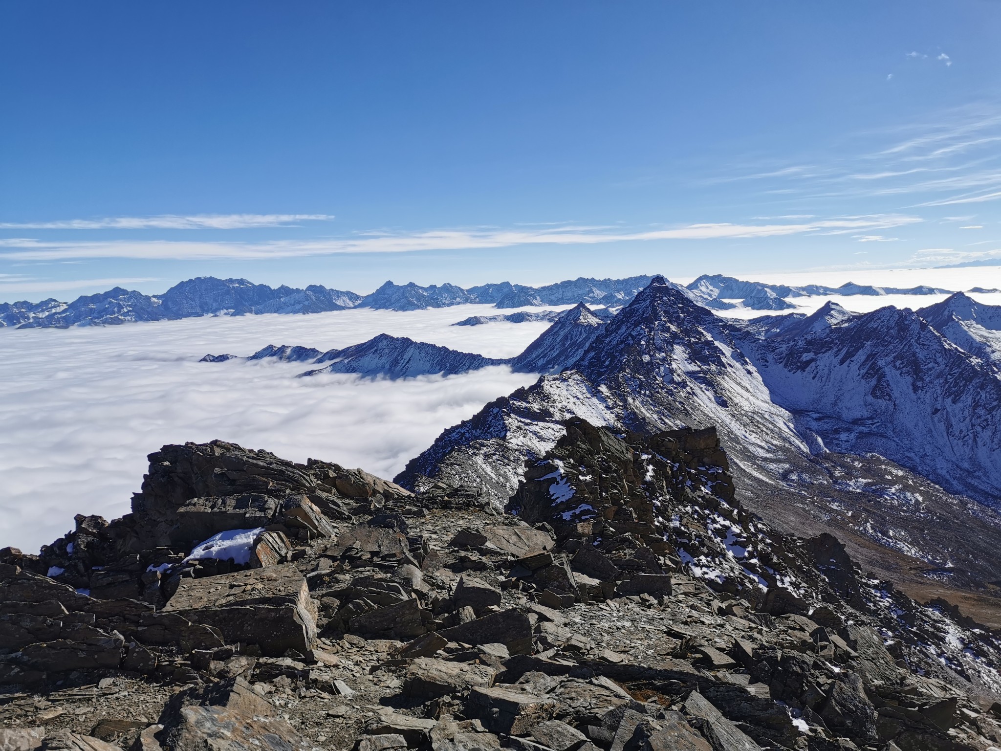挑战人生的第一座5000米雪山——巴郎山5072峰
