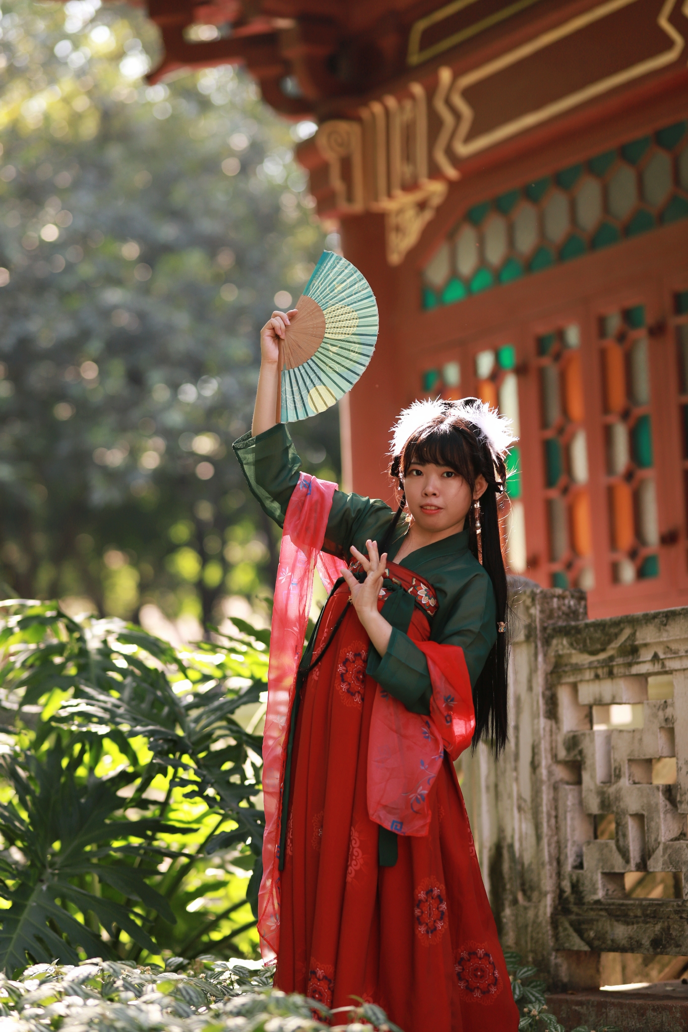 广州增埗公园的汉服之行