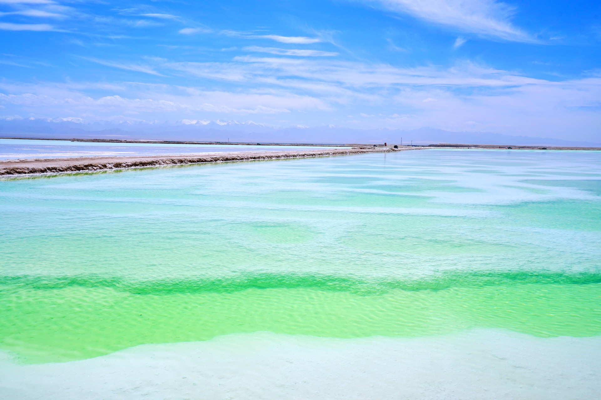 Qinghai Mangya Emerald Lake