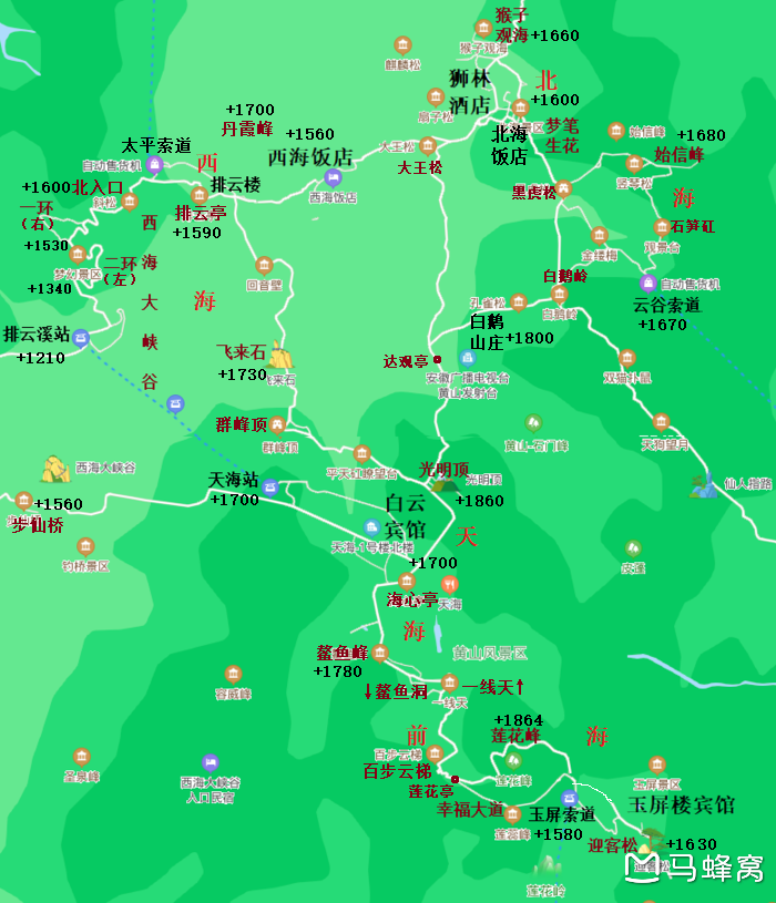 黄杨山地图图片