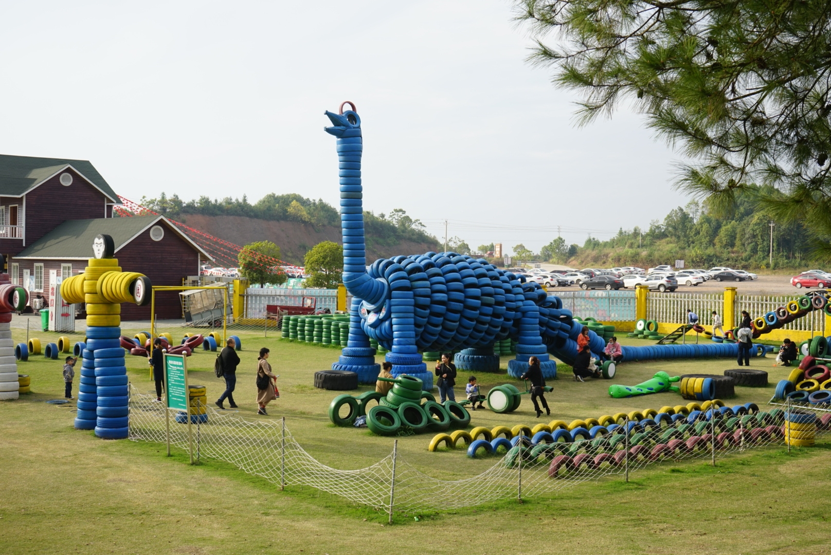 衢州两天一夜亲子游打卡超好玩的飞鸿滑草场