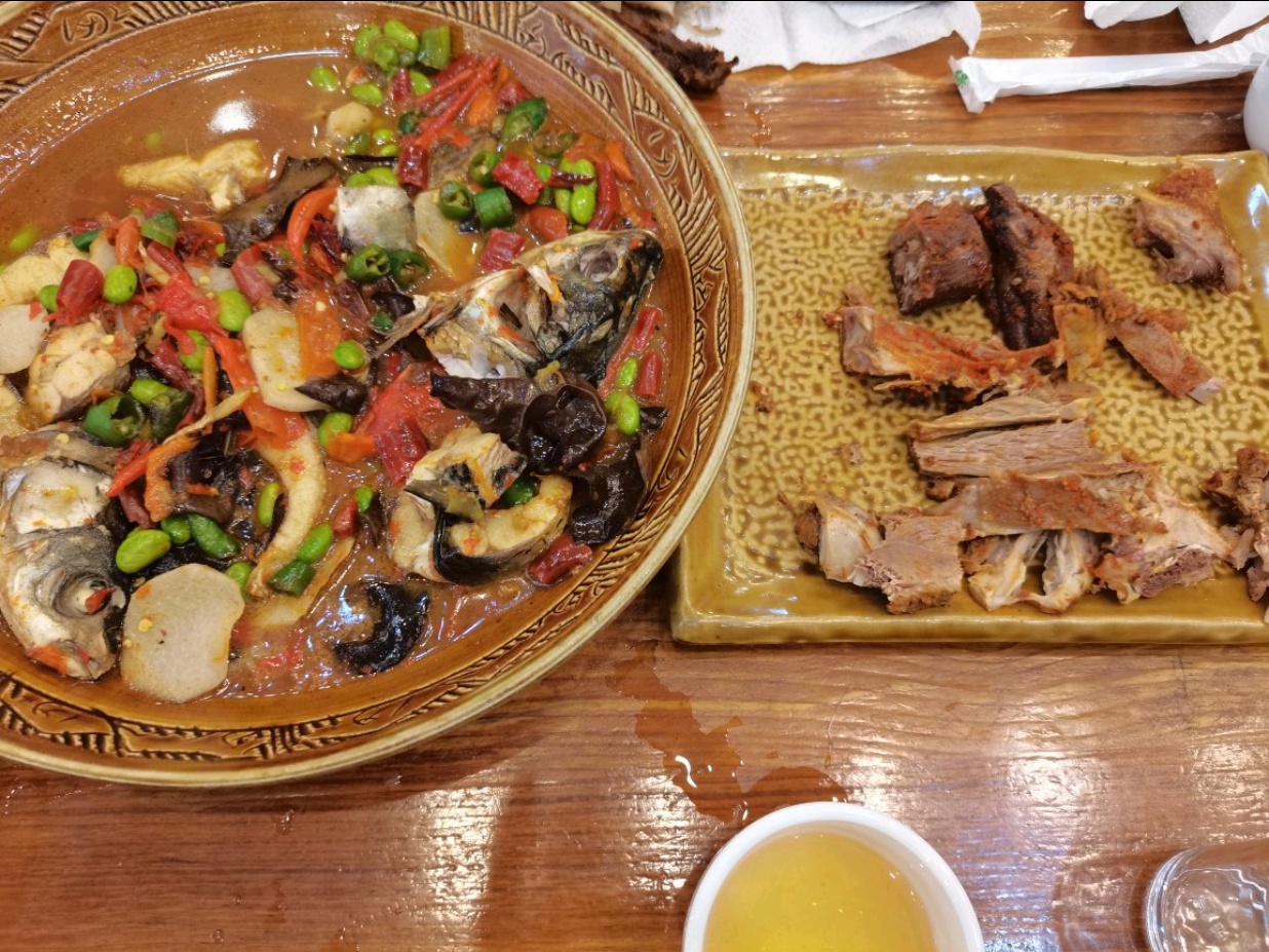 武夷山美食-正宗岚谷熏鹅