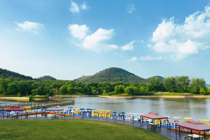 南京紫清湖生态旅游温泉度假区2天1晚住宿套餐含双人紫清湖温泉夏季含