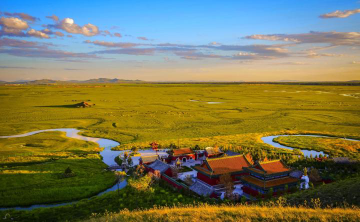 张家口张北草原天路 中国马镇 张北天保那苏图 张北大青山草原玻璃