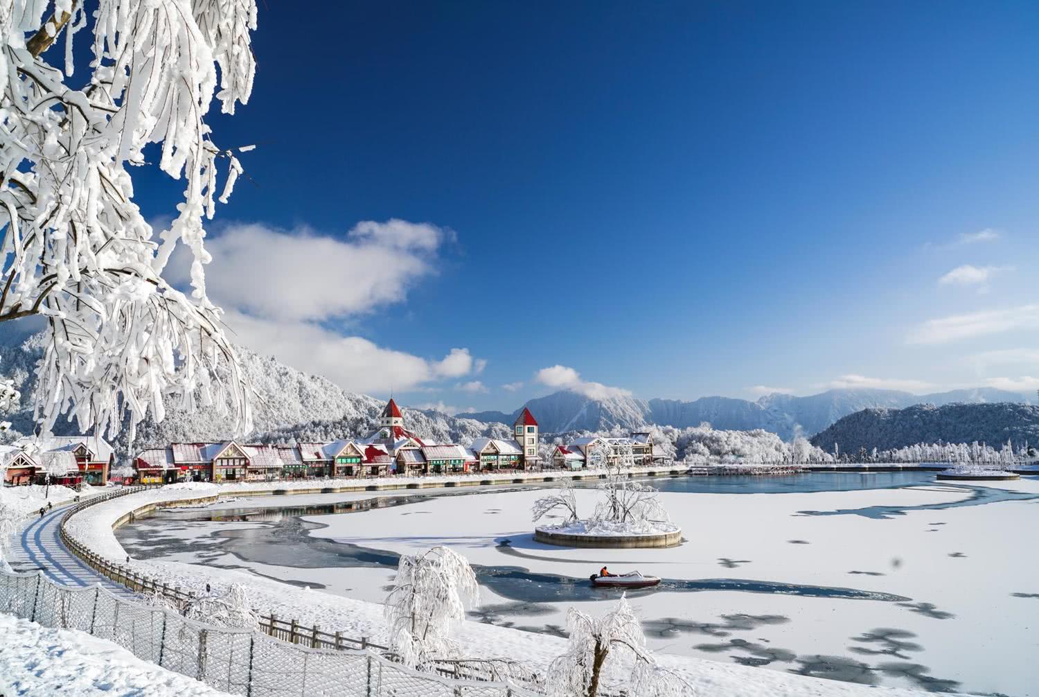 成都西嶺雪山風景區門票門票往返交通索道往返景觀索道