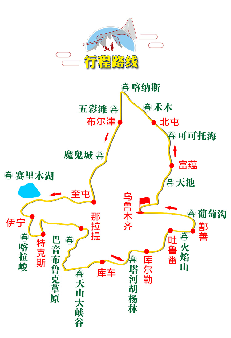 國內交通:含往返機票,全國各地均可出發,因機