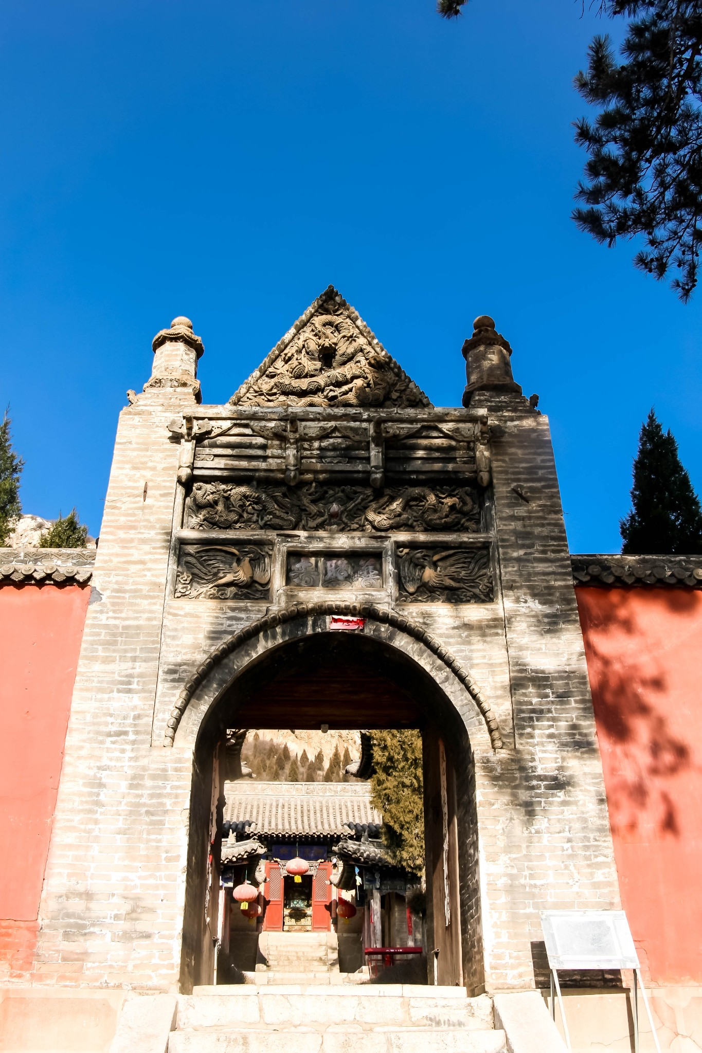2021跨年访古三之大同悬空寺水神堂觉山寺