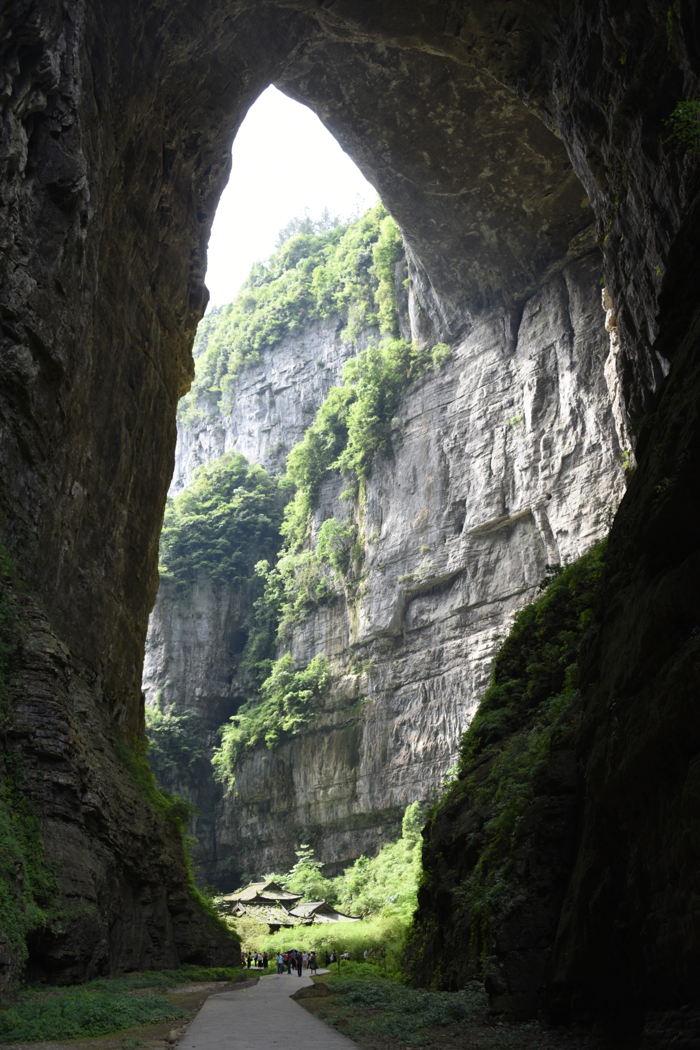 重庆武隆天坑地缝