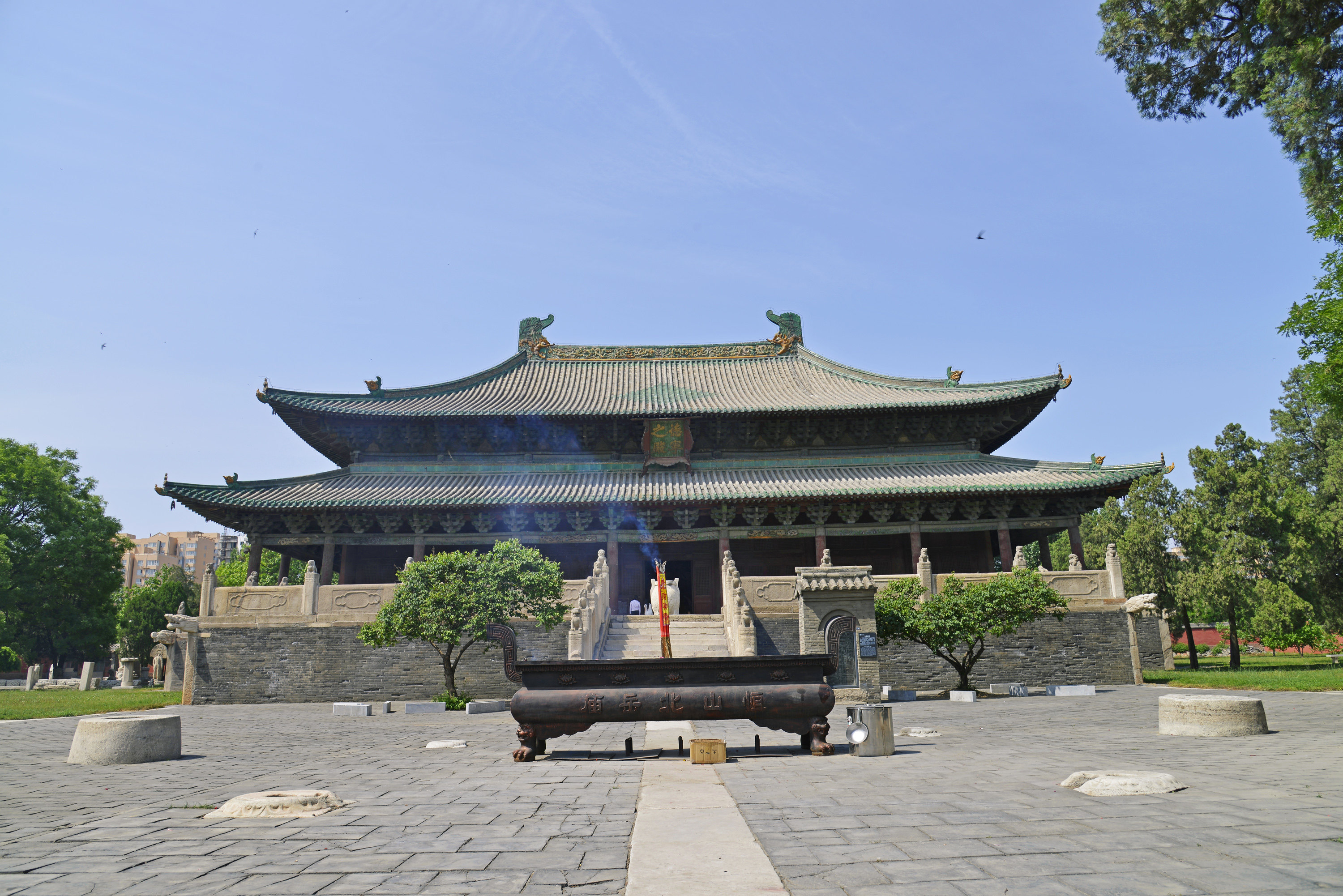 河北保定北岳庙一日电子票