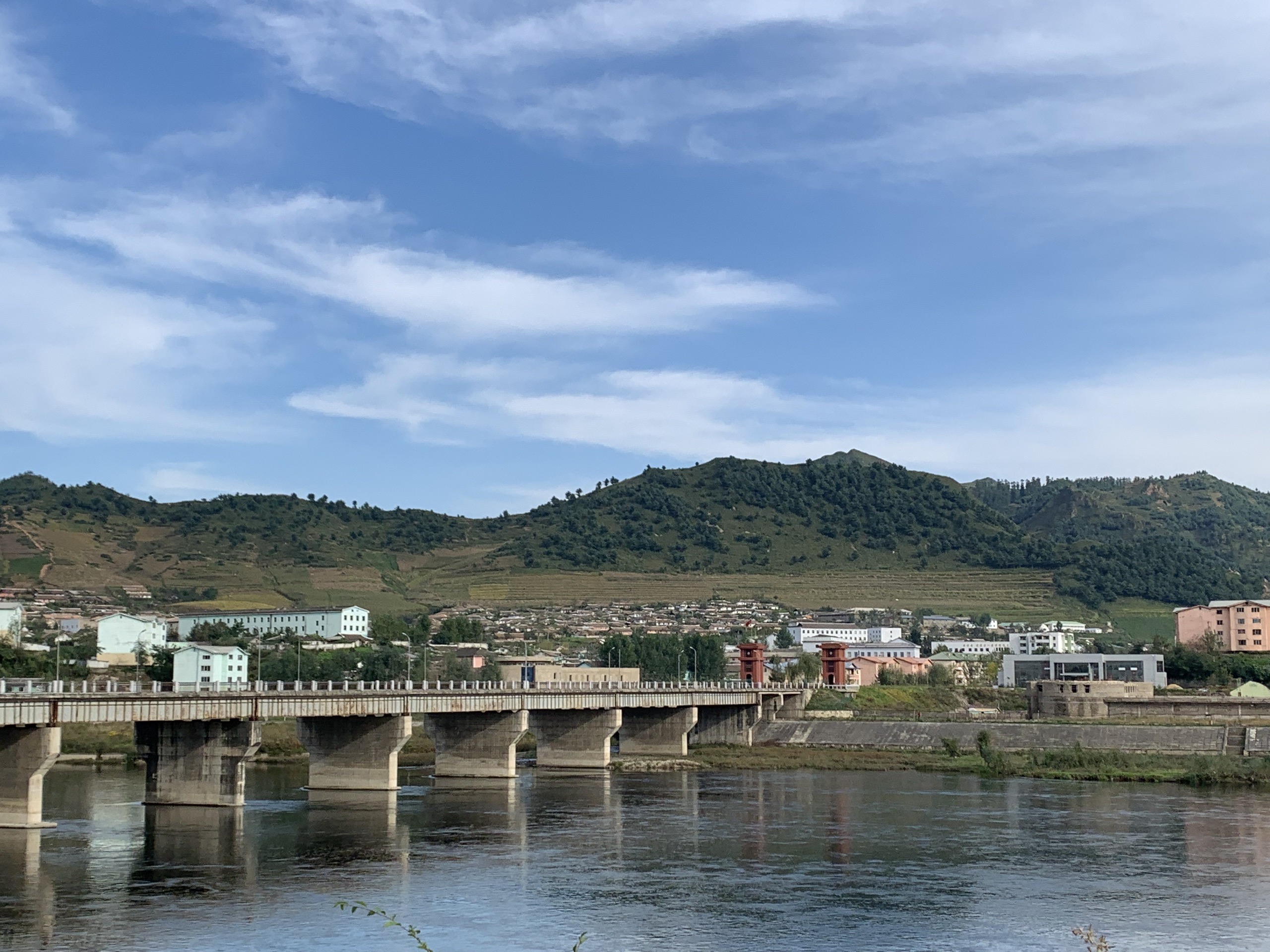 鸭绿江国境旅游区观景台