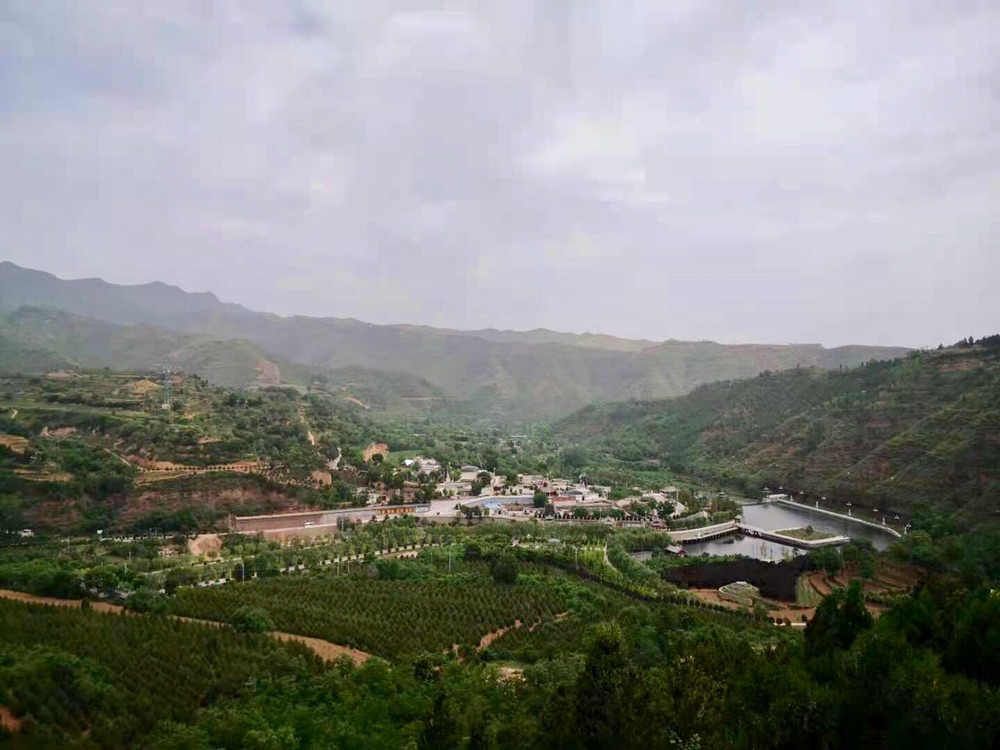 陕西韩城市桑树坪镇,坤元庙生态旅游景区