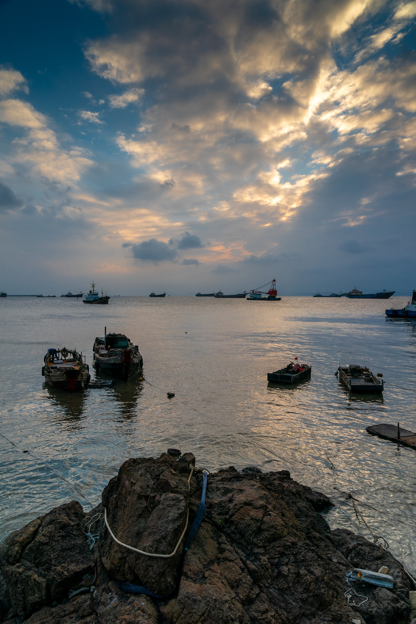 最美的岛礁风景浙江温岭石塘镇