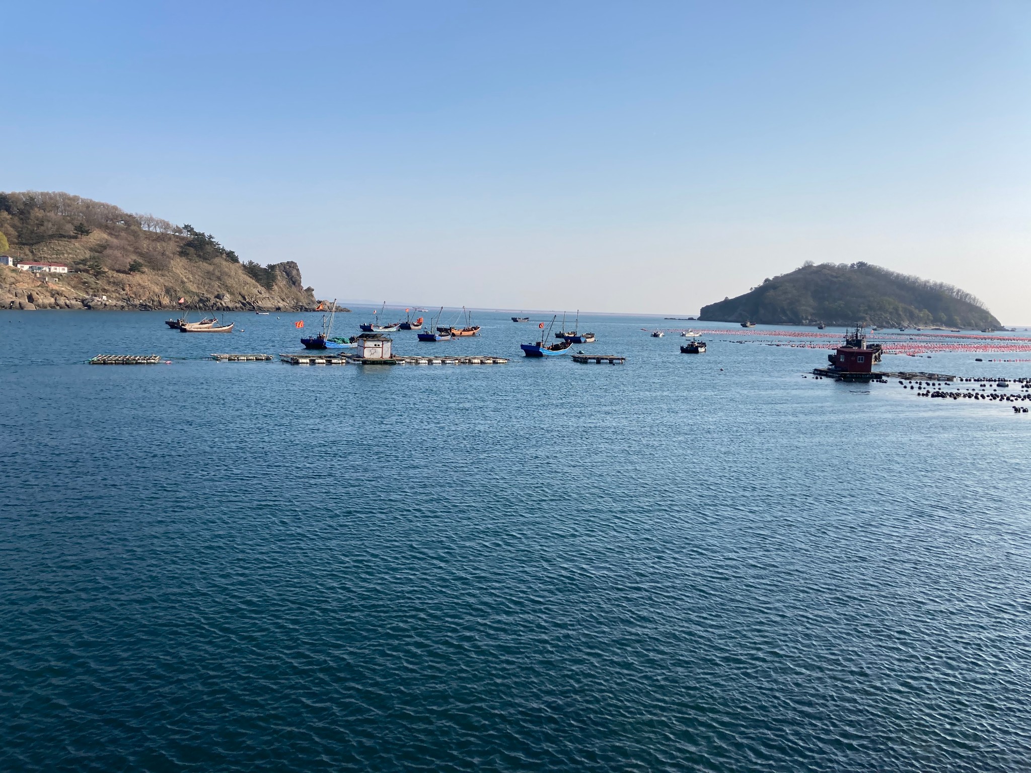 长海县海域图片