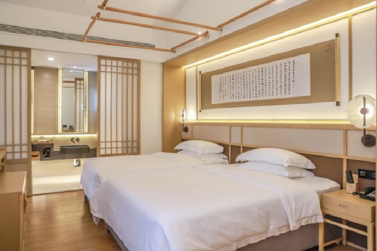 成都周边游眉山仁寿禅驿黑龙滩度假酒店2天1晚 早餐 中铁乐园 禅文化